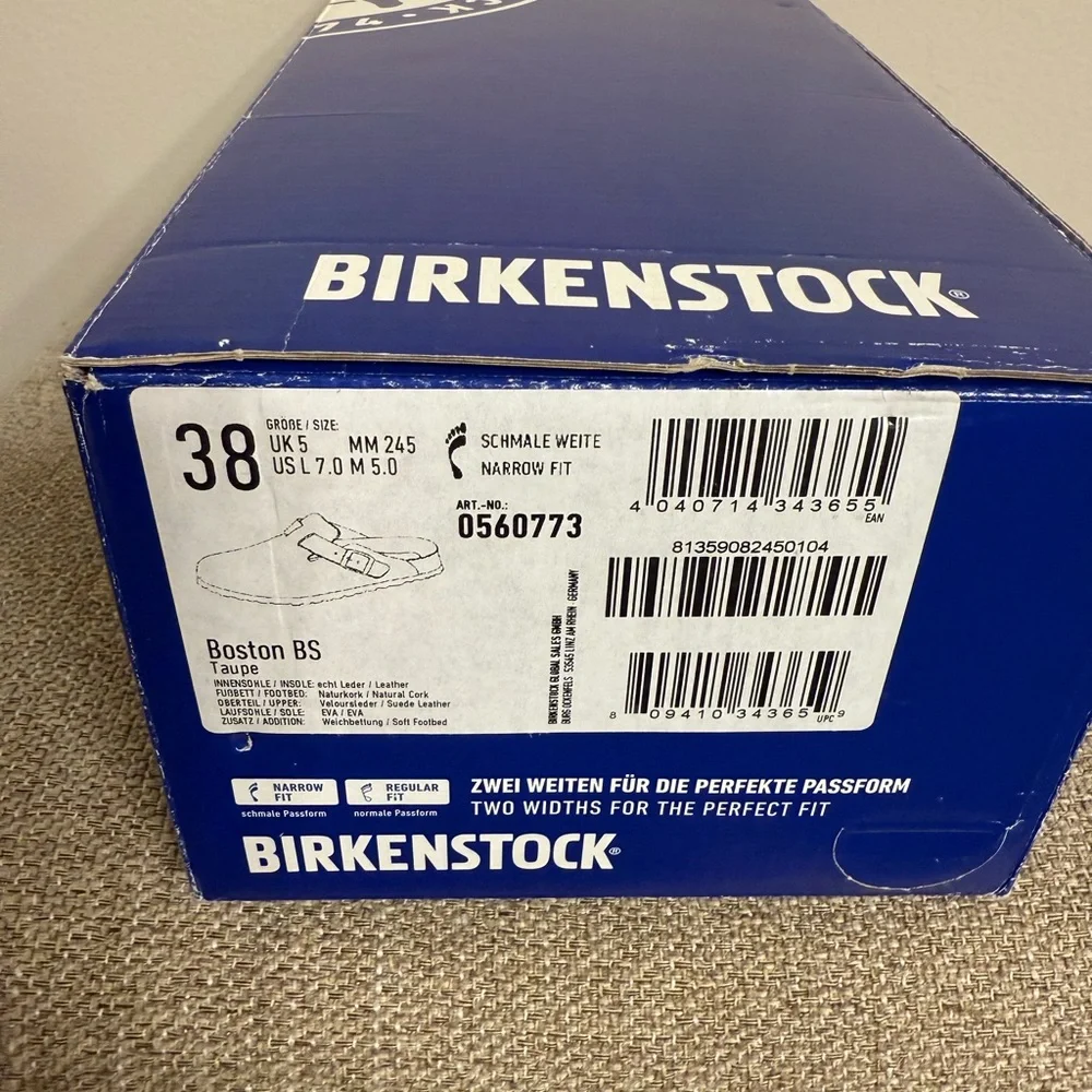 Birkenstock Boston Soft Footbed Clogs
In Taupe - Picture 14 of 15